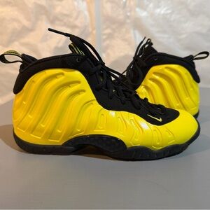 Nike Air Foamposite One Wu-Tang Optic Yellow - Youth Size 5